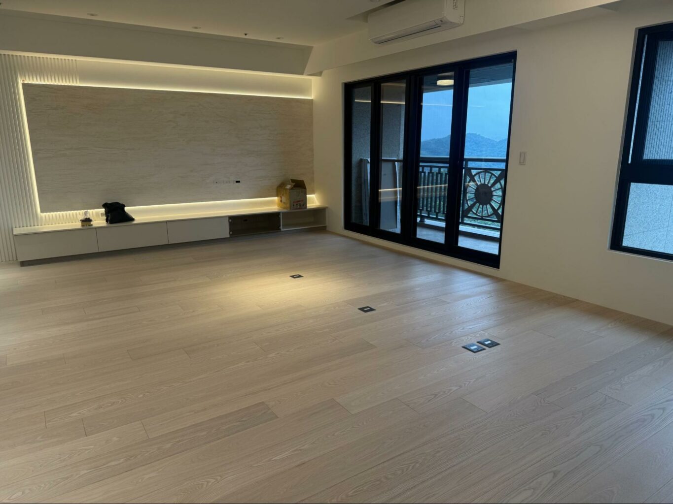 木地板案例-客廳展示