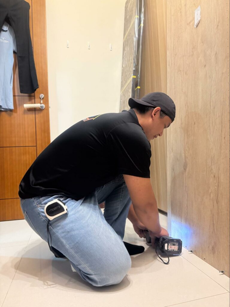 沃登家居系統櫃施工現場照片-2