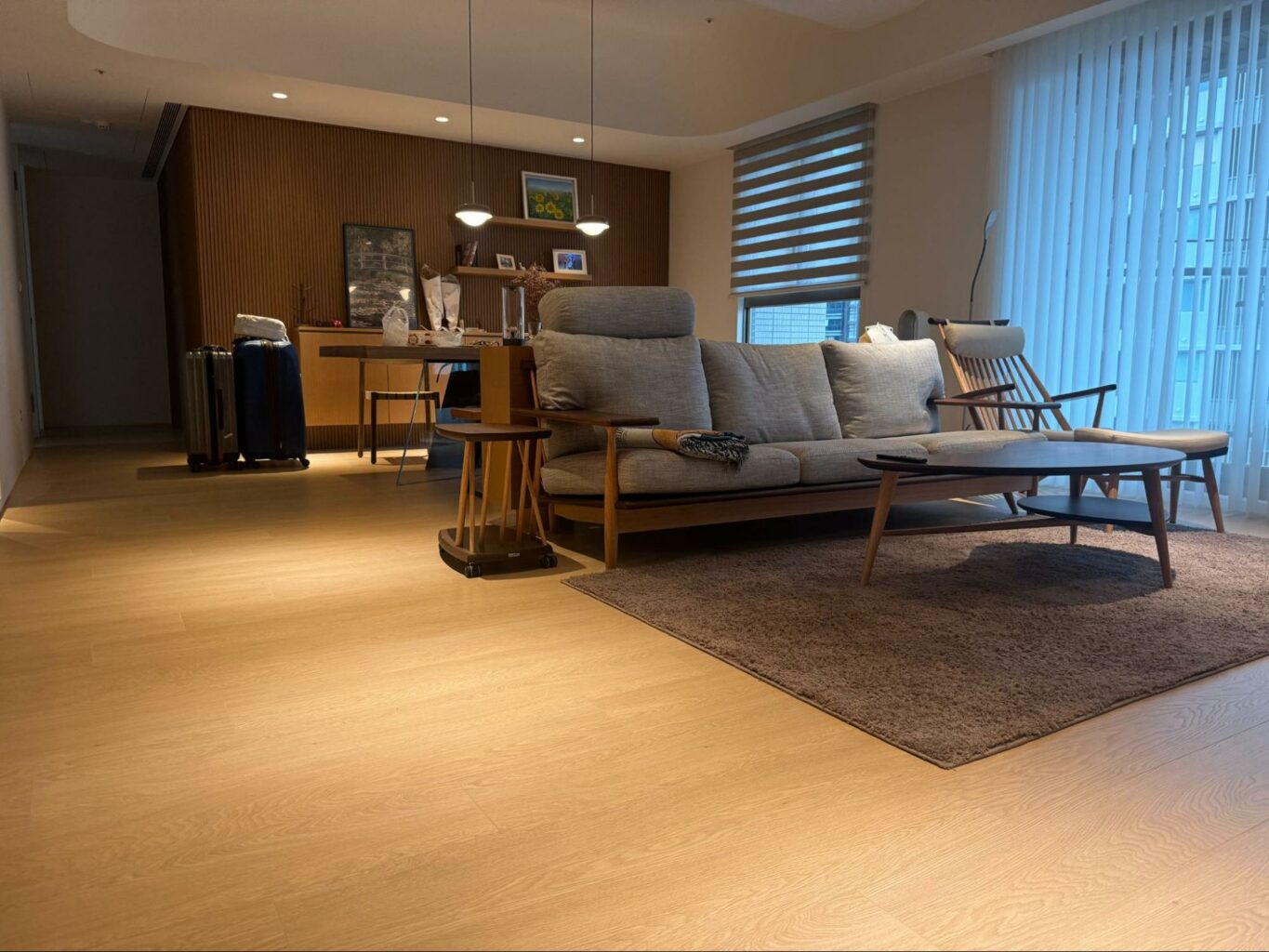 超耐磨木地板推薦-一般拚照片-客廳