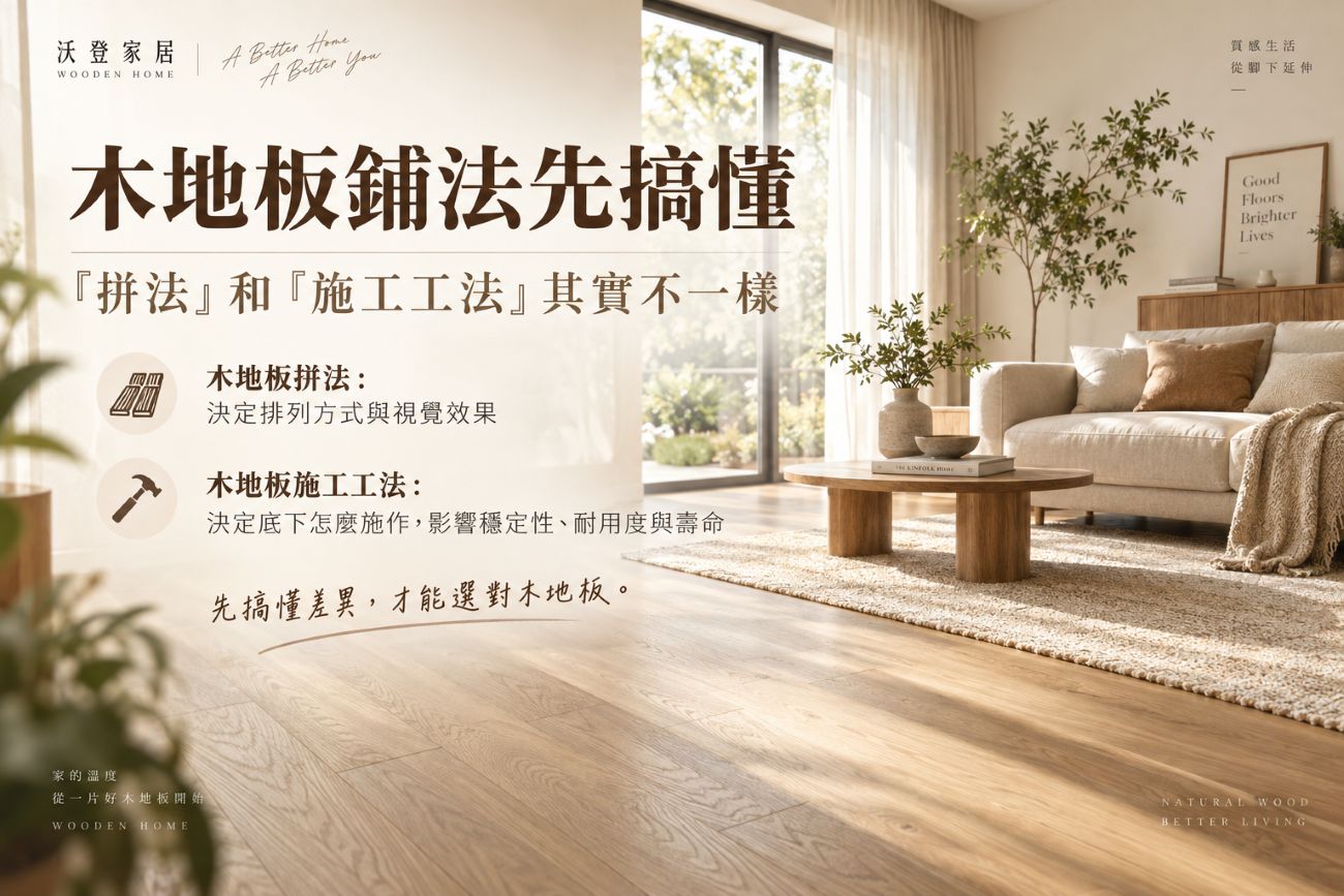 木地板鋪法介紹